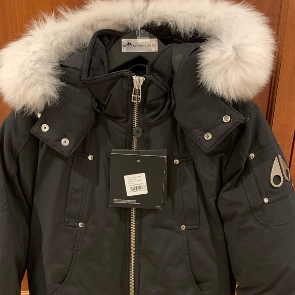 MOOSEKNUCKLE BOYS BOMBER JACKET - Picture 4 of 9